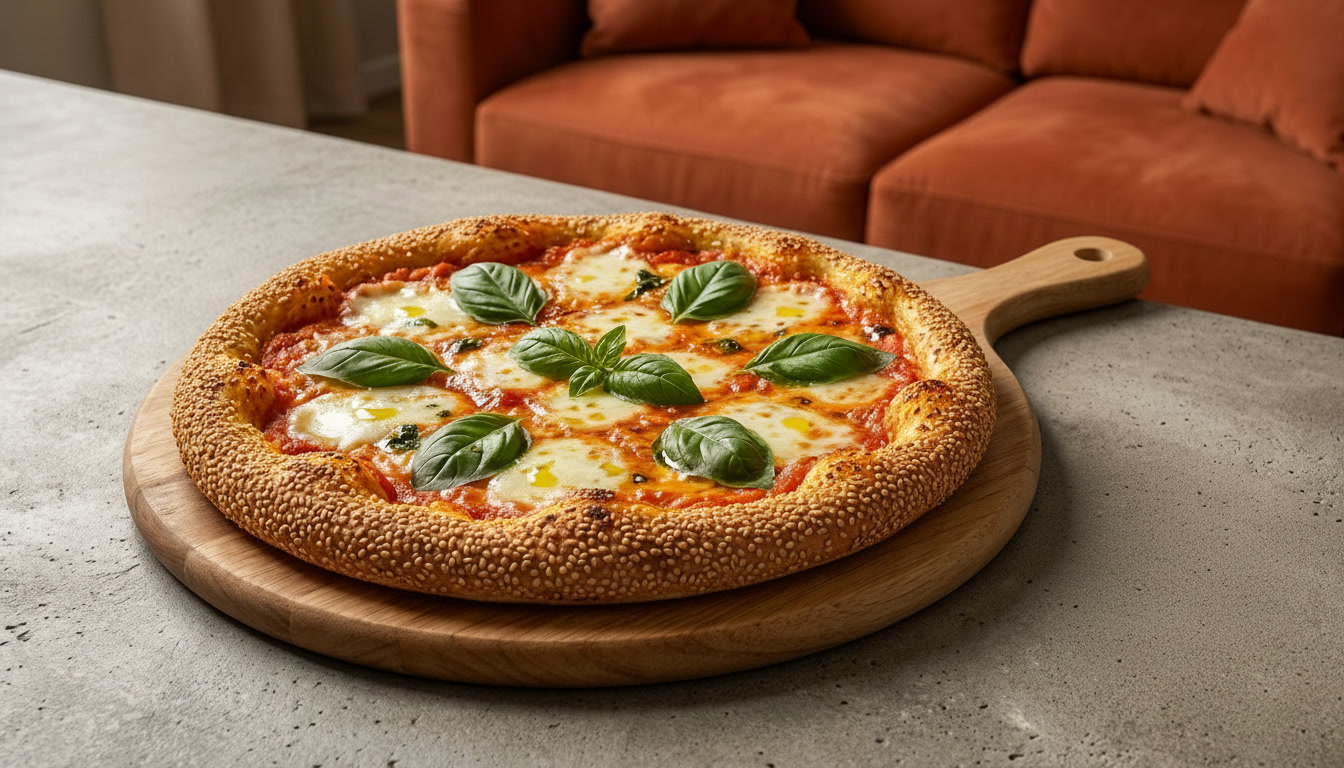 Pizza product shot